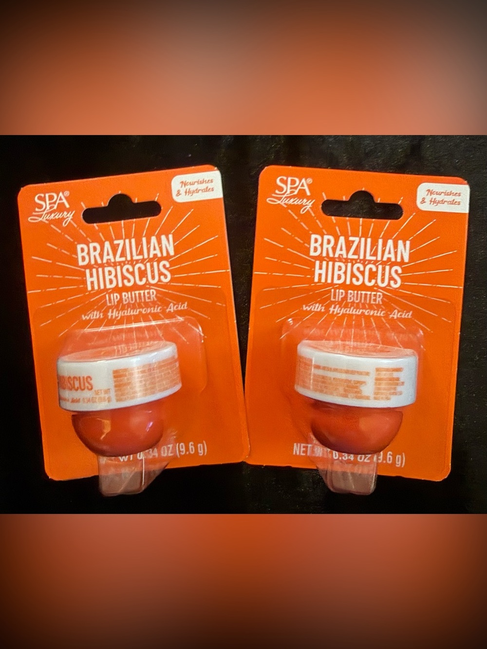 Brazilian Hibiscus Lip Butter - Orange